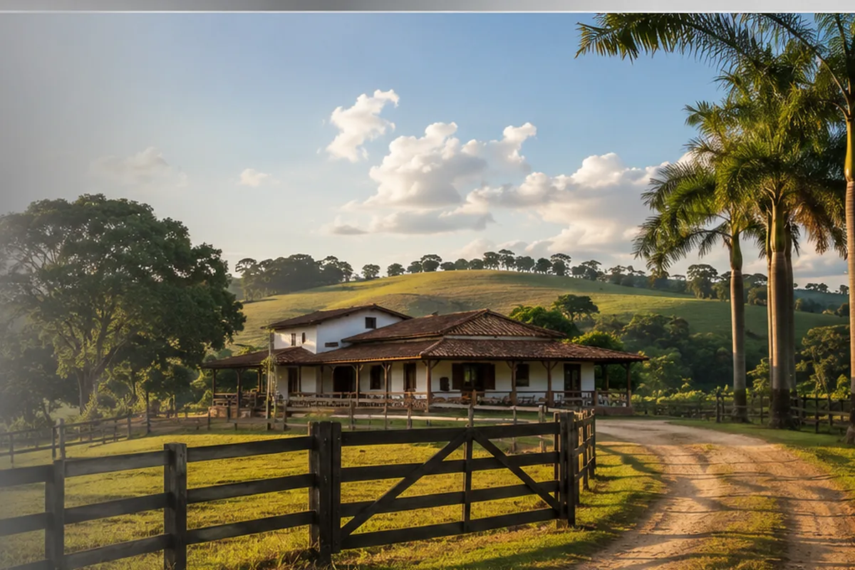 Consórcio rural para imóvel rural e fazenda