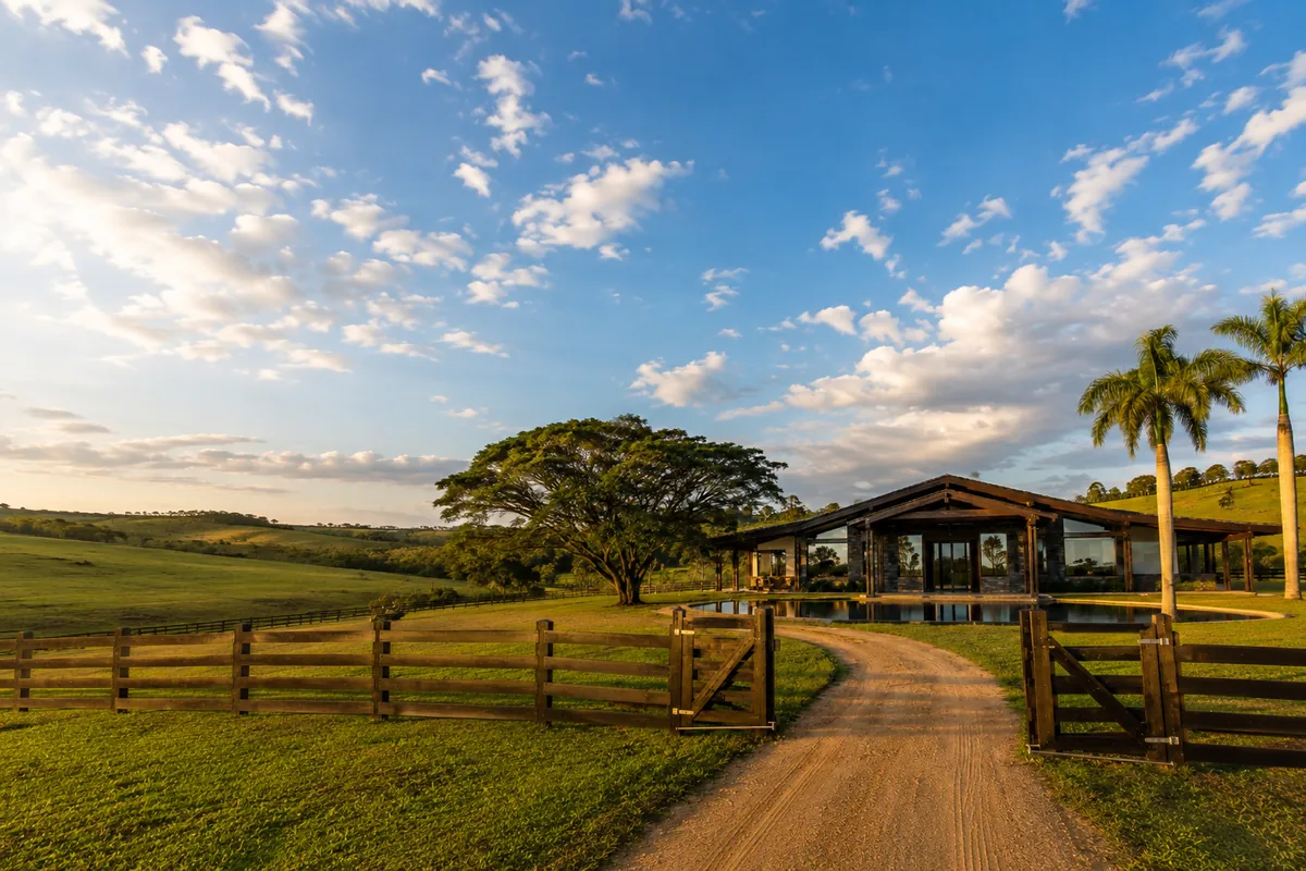 Consórcio rural para imóvel rural e fazenda