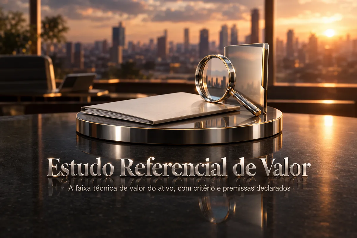 Estudo Referencial de Valor, um dos componentes do diagnóstico.